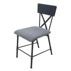 Chaise de bureau Brantley 40,6 cm Tissu gris/Finition canon de fusil - Acme Furniture