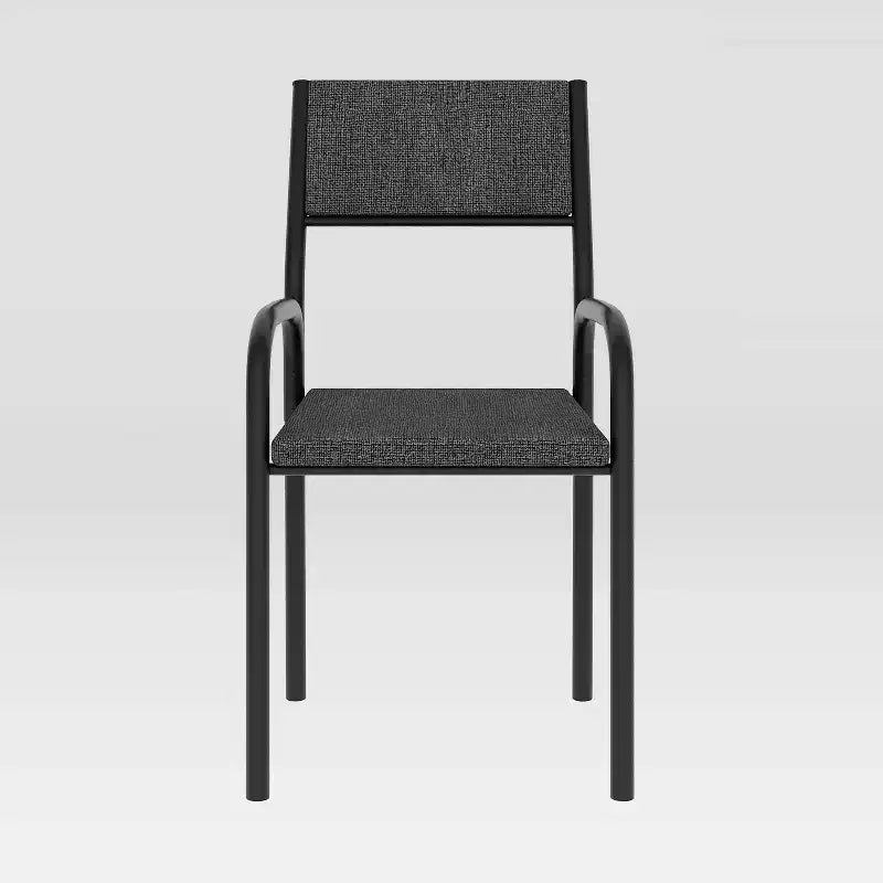 Chaise de bureau visiteur à structure métallique noire - Techni Mobili