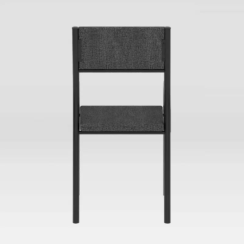 Chaise de bureau visiteur à structure métallique noire - Techni Mobili