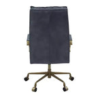 Chaise Tinzud Active Sitting 25" Cuir Gris - Acme Furniture : Conception Ergonomique, Cadre Métallique, Garantie de 60 Jours