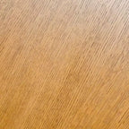 Table basse hexagonale cannelée Ink+Ivy Honey avec piédestal de rangement pour salon contemporain, pieds réglables