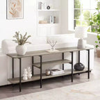 Manhattan Comfort Celine Bahut Moderne Gris Rustique 70.86"