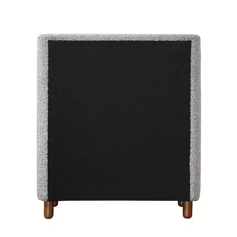 Tiroir de rangement décoratif Cleo 33" en Boucle grise - Meubles Acme : Fini Boucle, 5 tiroirs, Bois composite, Aucun assemblage requis