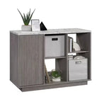 Sauder East Rock Accent Storage Cabinet Ashen Oak