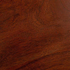 Table d'appoint cocktail sur pied Ergo Pedestal Storied Home Châtaignier foncé : Bois d'acacia, 63,5 cm de hauteur, base ronde