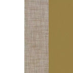 Nathan James Kova Meuble de rangement en rotin texturé Bois blanc : surface en chêne, cadre en métal, étagère fixe, hauteur 81 cm