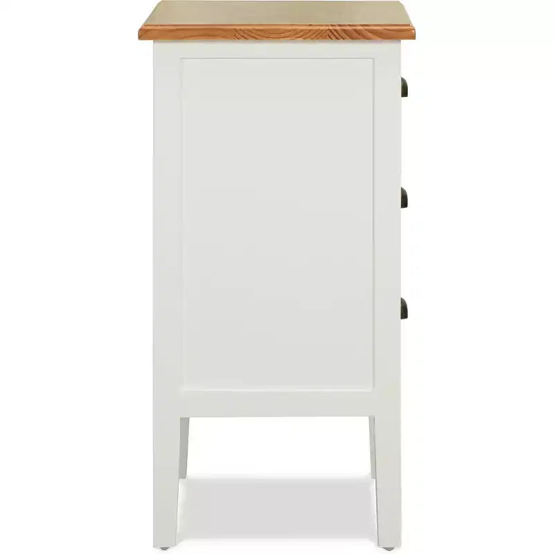 ClickDecor Martin Chevet Martin Blanc : Table de Chevet Moderne avec Tiroir, Aucun Assemblage Requis, Quincaillerie Anti-Basculement Incluse