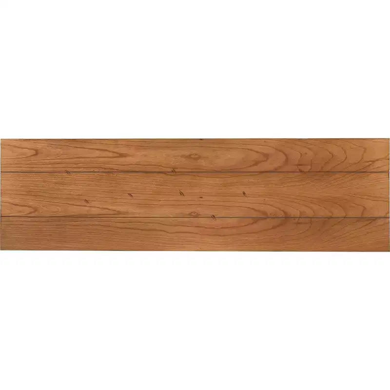 Console 2 niveaux Nolan Marron - ClickDecor : Charme rustique, Structure en fer, Présentoir d'entrée