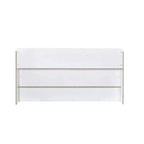 Lit Queen Perse 83 po, finition blanche – Acme Furniture