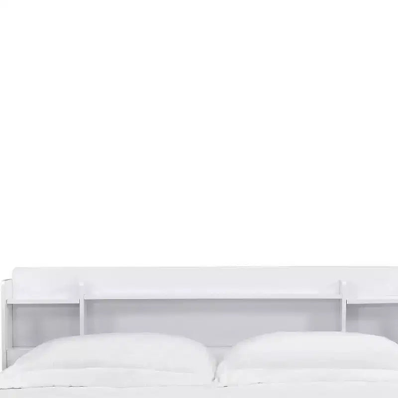 Lit Queen Perse 83 po, finition blanche – Acme Furniture