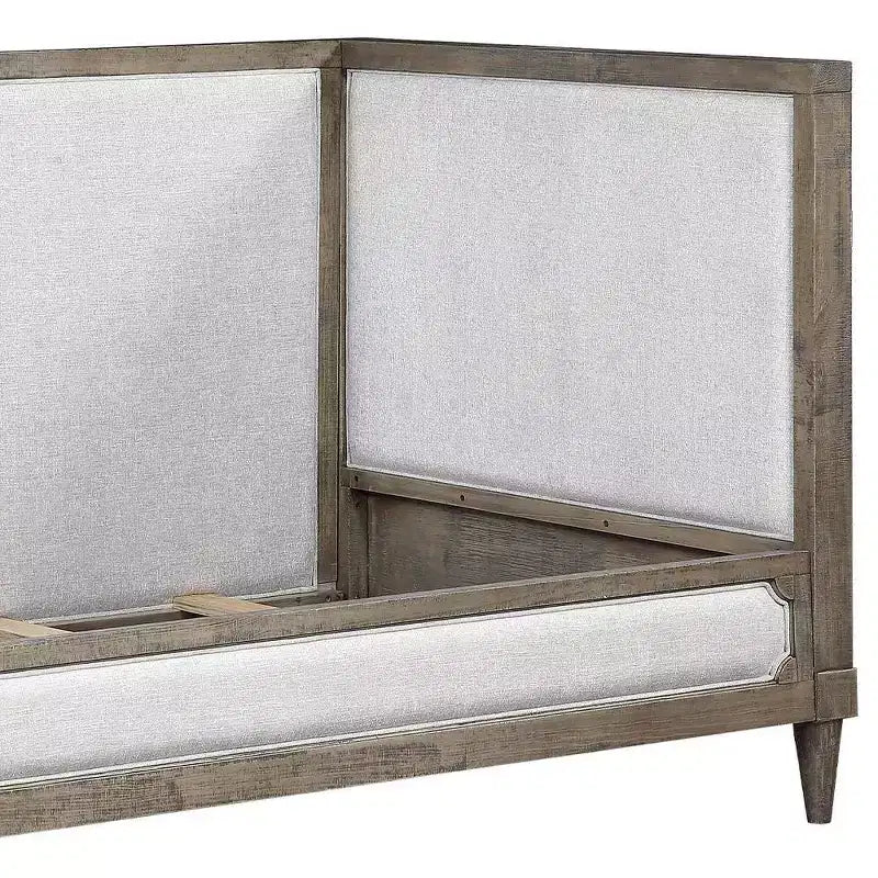 Lit de repos complet réglable 82" Artesia Noir - Acme Furniture : Cadre en métal, sans lit gigogne, convient aux enfants