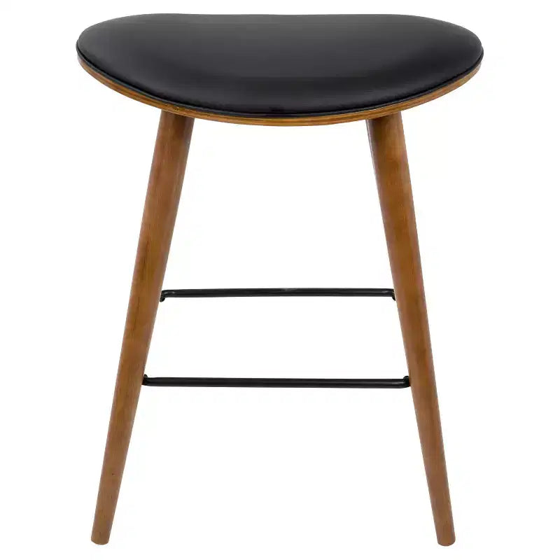 Lot de 2 tabourets de bar à hauteur de comptoir de 66 cm avec similicuir – LumiSource
