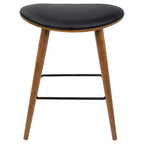 Lot de 2 tabourets de bar à hauteur de comptoir de 66 cm avec similicuir – LumiSource