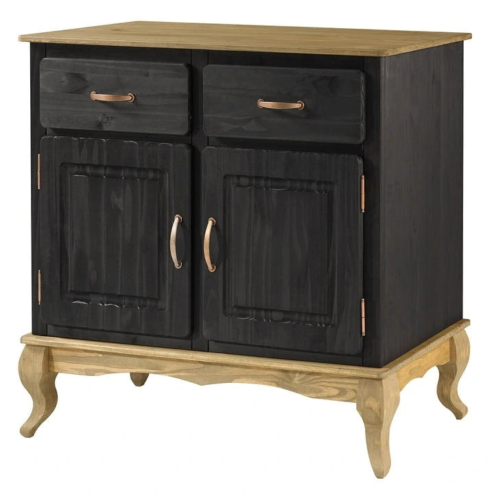 Buffet en bois vert