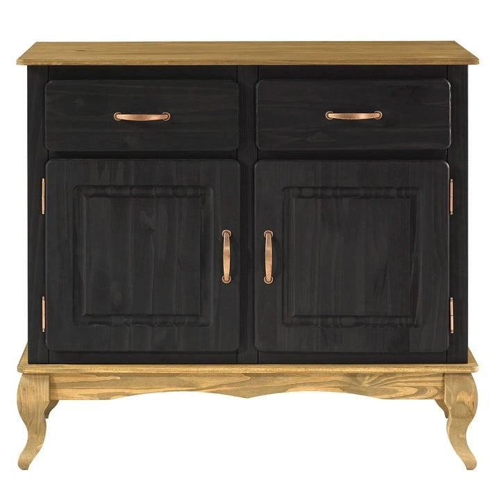 Buffet en bois vert