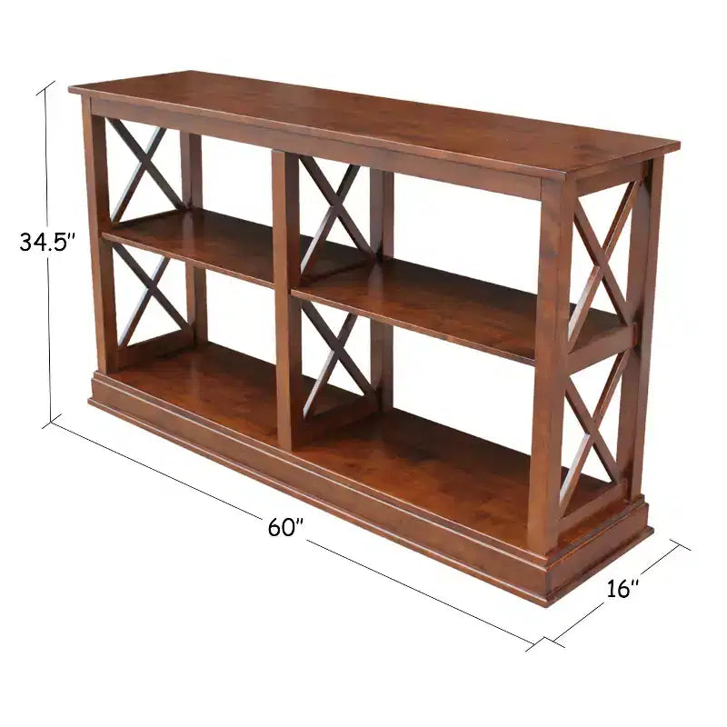 Console de service avec étagères Hampton – International Concepts