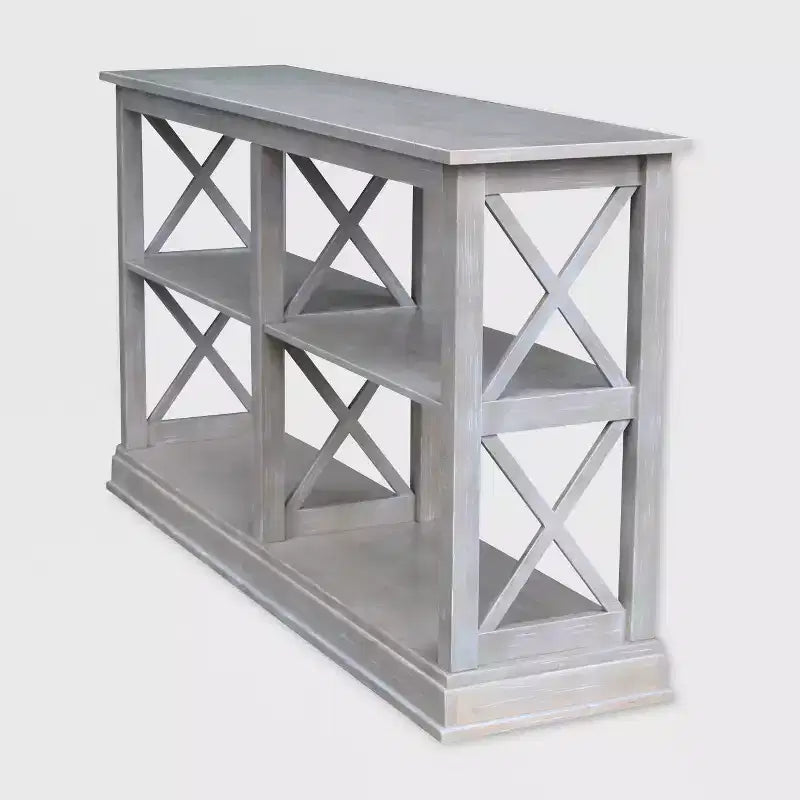 Console de service avec étagères Hampton – International Concepts