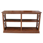 Console de service avec étagères Hampton – International Concepts