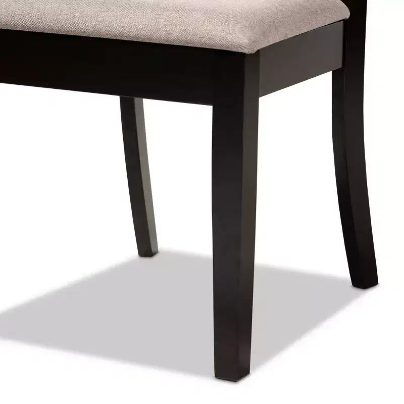 Lot de 4 chaises de salle à manger Clarke - Baxton Studio