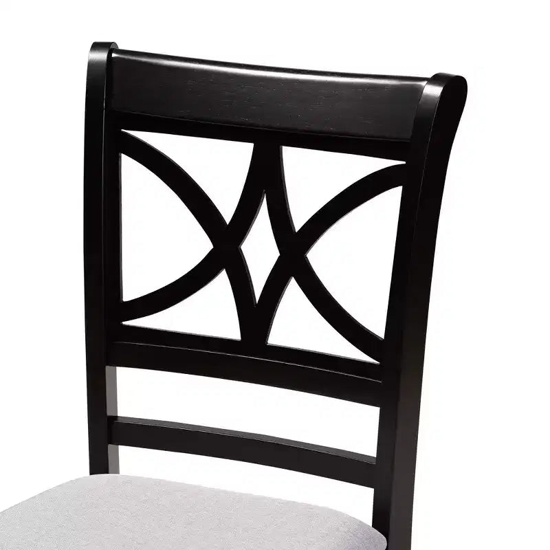 Lot de 4 chaises de salle à manger Clarke - Baxton Studio