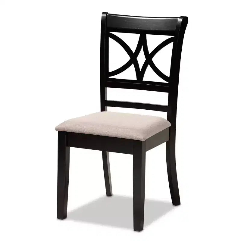 Lot de 4 chaises de salle à manger Clarke - Baxton Studio