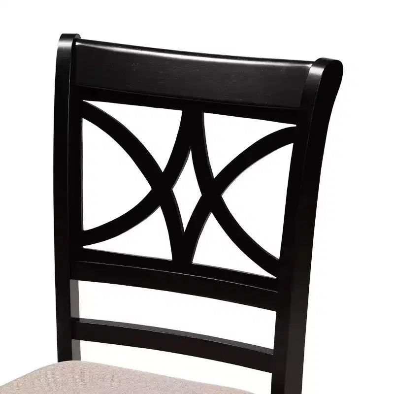 Lot de 4 chaises de salle à manger Clarke - Baxton Studio