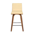Tabouret de bar à hauteur de comptoir 26 Vienne en similicuir - Armen Living