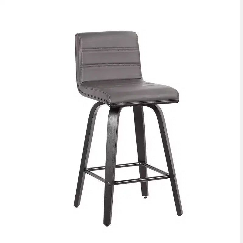 Tabouret de bar à hauteur de comptoir 26 Vienne en similicuir - Armen Living