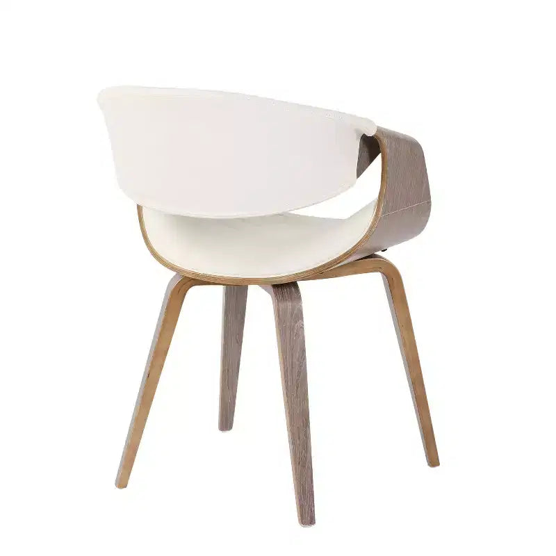 Chaise d'appoint de salle à manger moderne du milieu du siècle Symphony - LumiSource
