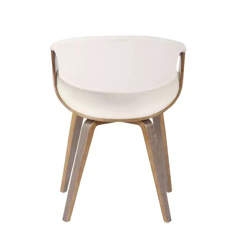 Chaise d'appoint de salle à manger moderne du milieu du siècle Symphony - LumiSource
