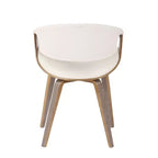 Chaise d'appoint de salle à manger moderne du milieu du siècle Symphony - LumiSource