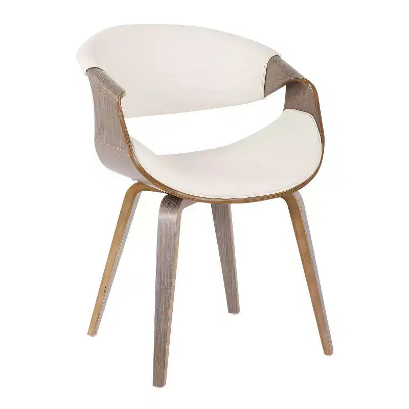 Chaise d'appoint de salle à manger moderne du milieu du siècle Symphony - LumiSource