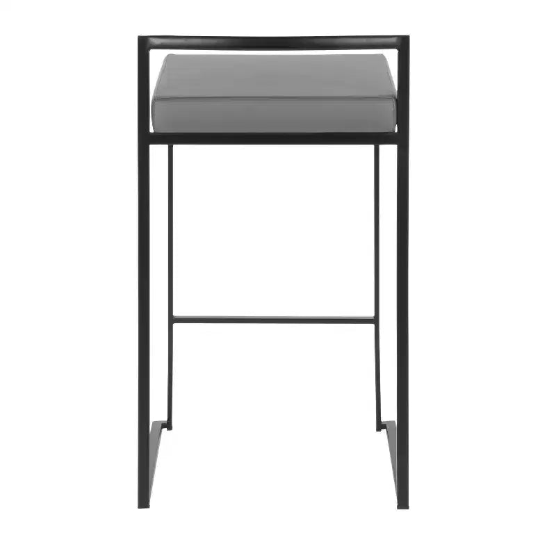 Lot de 2 tabourets de bar contemporains Fuji à hauteur de comptoir 26 po - LumiSource
