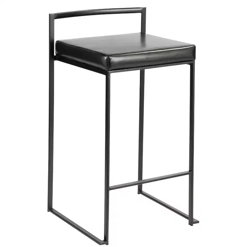 Lot de 2 tabourets de bar contemporains Fuji à hauteur de comptoir 26 po - LumiSource