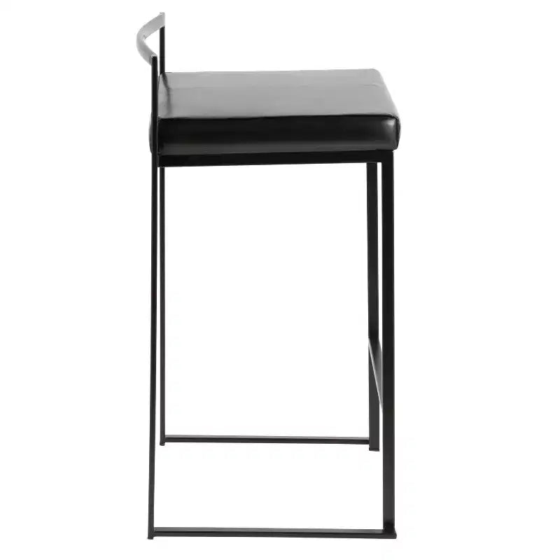 Lot de 2 tabourets de bar contemporains Fuji à hauteur de comptoir 26 po - LumiSource