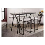 Lot de 2 tabourets de bar contemporains Fuji à hauteur de comptoir 26 po - LumiSource