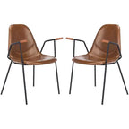 Chaise de salle à manger Tanner Mid-Century (Lot de 2) - DCH3001 - Safavieh