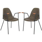 Chaise de salle à manger Tanner Mid-Century (Lot de 2) - DCH3001 - Safavieh
