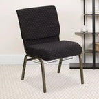 Chaise d'église HERCULES Series 53 cm (21'') avec porte-livre Flash Furniture