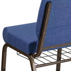 Chaise d'église HERCULES Series 53 cm (21'') avec porte-livre Flash Furniture