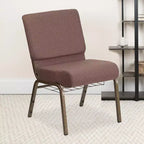 Chaise d'église HERCULES Series 53 cm (21'') avec porte-livre Flash Furniture