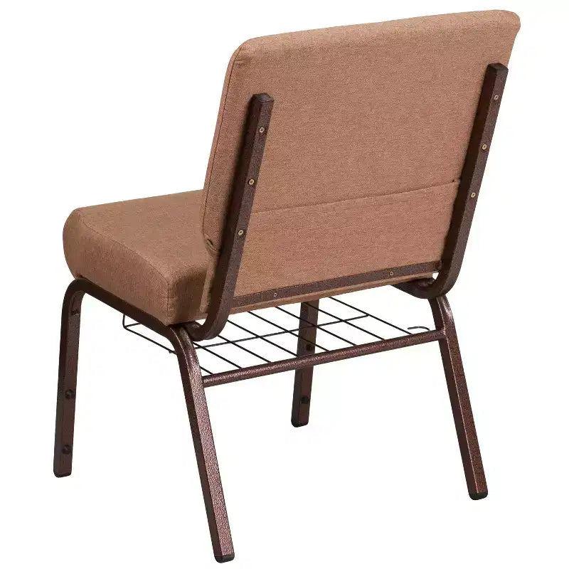 Chaise d'église HERCULES Series 53 cm (21'') avec porte-livre Flash Furniture
