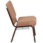 Chaise d'église HERCULES Series 53 cm (21'') avec porte-livre Flash Furniture