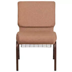 Chaise d'église HERCULES Series 53 cm (21'') avec porte-livre Flash Furniture