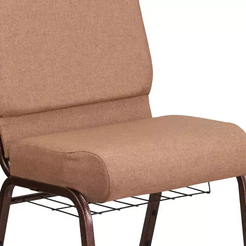 Chaise d'église HERCULES Series 53 cm (21'') avec porte-livre Flash Furniture