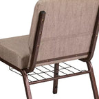 Chaise d'église HERCULES Series 53 cm (21'') avec porte-livre Flash Furniture