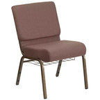 Chaise d'église HERCULES Series 53 cm (21'') avec porte-livre Flash Furniture