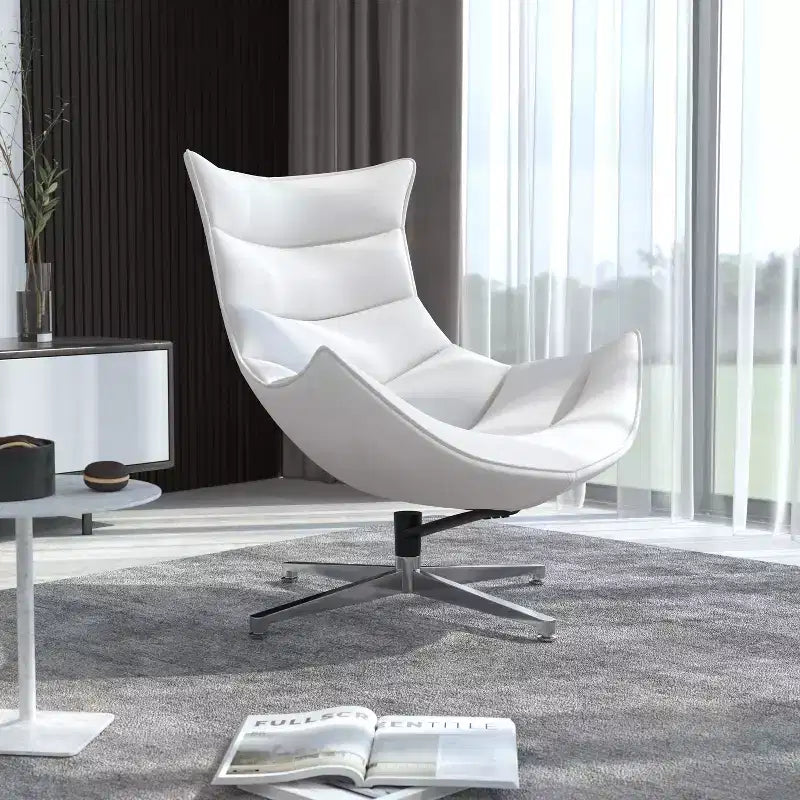 Fauteuil Cocon Pivotant de Bureau à Domicile Flash Furniture - Fauteuil d'Appoint de Salon