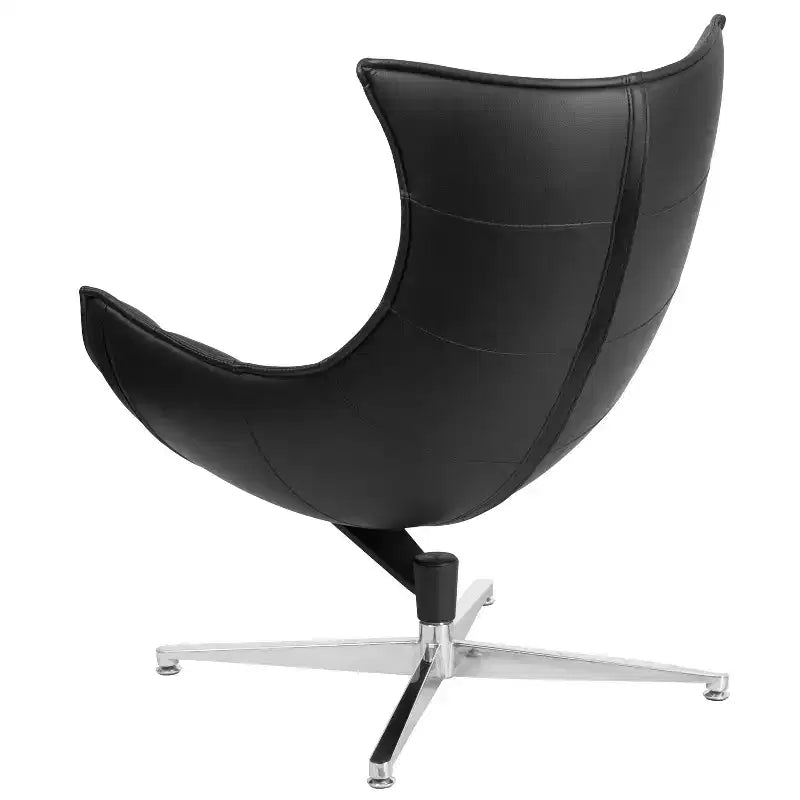 Fauteuil Cocon Pivotant de Bureau à Domicile Flash Furniture - Fauteuil d'Appoint de Salon