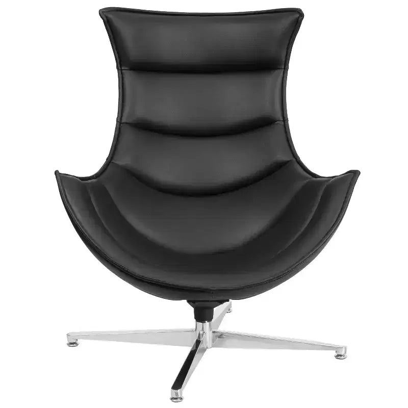 Fauteuil Cocon Pivotant de Bureau à Domicile Flash Furniture - Fauteuil d'Appoint de Salon